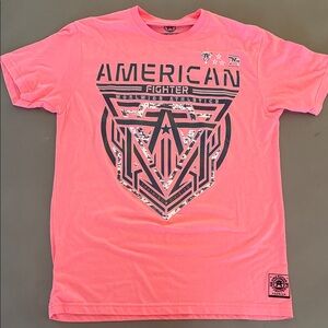 American Fighter Neon Pink Graphic Tee